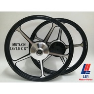 SPORT RIM ENKAI 505 HONDA WAVE100 ( RED ) 1.4X17 / 1.6X17 WAVE100 RED