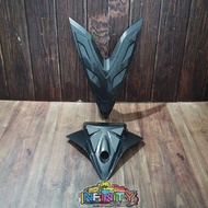 PAKET DASI DEPAN AEROX 155 2017 2018 2019 2020 CARBON NEMO DADA DEPAN BESAR/PAKET DASI AEROX 155 CA