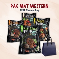 PAK MAT WESTERN MARINATED FROZEN FOOD (read description)