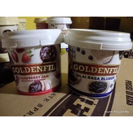 Goldenfil fruit (strawberry/blueberry) clock