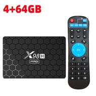 X98H Pro Smart TV Box 6K 2.4&5G WiFi6 BT 1000M LAN Google Voice Assistant Android 12.0 Allwinner H61