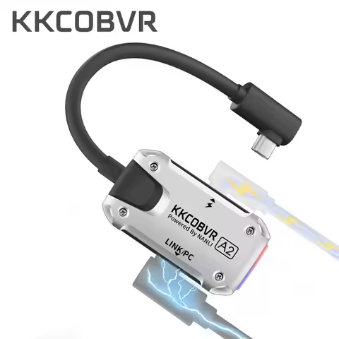 KKCOBVR A2 Compatible With Quest 1\Quest 2 \Quest Pro and Pico 4 VR Connectivity PC Game Data Transf