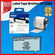 Brother Label Tape DK-22205 Continuous Length Paper Tape Dk 22205