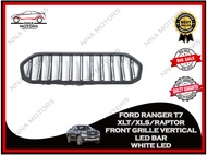 FORD RANGER WILDTRAK RAPTOR 2018+ Grille Car Grill Guard With Led All Black