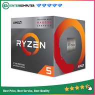AMD Ryzen 5 3400G 3.7Ghz Up To 4.2Ghz Cache 4MB 65W AM4 [Box] - 4 Core - YD3400C5FHBOX - with AMD Wr