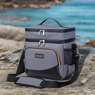 Insulated Bag New Outdoor Large Capacity Cooler Ice Bag Delivery Insulation Box Double Layer Leak-Pr