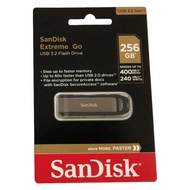 Sandisk 256GB CZ810 Extreme GO USB 3.2 Gen 1 Flash Drive, SDCZ810-256G-G46