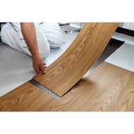 [5 Sq M./Box] Rubber Tiles Self-Adhesive Wood Pattern Nuvehome Thickness 1.8-2 Mm Minimalist Loft st