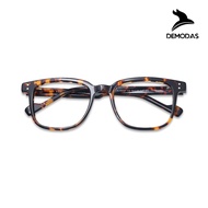 DEMODAS YL99007 Photochromic Lens Square Glasses Bluechromic Anti-Radiation Blueray Minus Normal