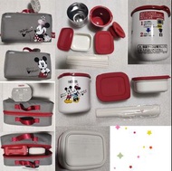 Thermos 膳魔師 Disney Mickey Minnie Mouse 保温飯壺 便當盒 筷子連保温手挽袋