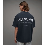 ALL SAINTS Summer Minimalist Letter Printed Short Sleeves Fashion Men's and Women's Round Neck T-shi