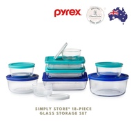(IMPORTED ) PYREX Simply Store 18-piece Glass Storage Set