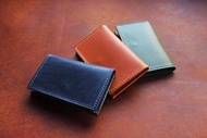 【VULCAN 真皮名片夾 卡片夾】 義大利BUTTERO牛革 可製作無扣