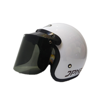 helm bogo jpn warna putih glossy helm retro jpn arc original dewasa putih glossy