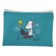 (藍色化妝袋) 日本Snoopy 史諾比 多用途化妝袋