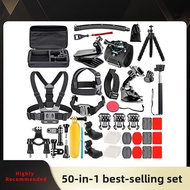 Gopro12 Accessories action Camera Set 50 in 1 Suitable for 360x4 DJ pocket3 Shadowstone action