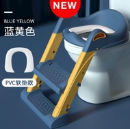 Folding Childrens Toilet Seat Household Baby Training Ladder Toilet Ladder Tempat Duduk Tandas Kanak