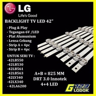 backlight tv led 42  inch seri 42 lb530 lb550 lb561 lb563 lampu 6v 6k - mrt685 - 1pc tanpa bubble