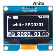SPD0301 driver IC 128X64 I2C interface adapter board 5pin IPS 1.54-inch OLED screen module