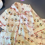 Japanese-style Crayon Shin-chan Pyjamas Summer New Arrival Lightweight Student Cute Homewear Set [RA