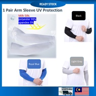 [Local Stock](1 Pair)Arm Sleeve UV Protection, Arm Sleeve Fishing, Arm Sleeve Motorcycle, Fishing Sl