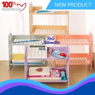 Multi-Tier Cosmetic Shelf Multipurpose Table Shelf/ 2-Tier Shelf/ 2-Tier Plastic Shelf/ Multifunctio