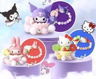 kuromi 手鍊 DIY 手工 串珠 飾品 手鏈 my melody hello kitty 公仔 禮物 送禮 生日禮物 聖誕禮物 新年禮物 情人節