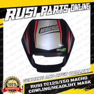 Rusi TC 125/150 Macho cowling / Headlight mask for TC 125/150 macho / BAJAJ/CT100 headlight cover Ru