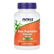Saw Palmetto Extract, With Pumpkin Seed Oil and Zinc, 160 mg, lSoftgels