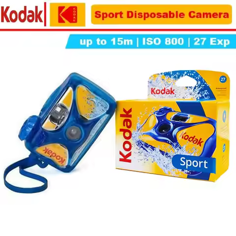 Retro Camer Original Kodak 27 Photo Waterproof /FunSaver/ HD Power Flash Diving Camera Disposable Fi