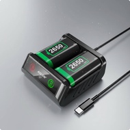 2650 mAh Xbox Controller Battery Pack  Indicator Xbox Battery Charger Dock Overcharge Protection for