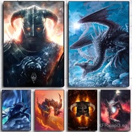 COD Sky Game Poster Prints, Bedroom Home Cafe Wall Decorations,No Frame Canvas Painting Gift URC7