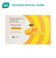 DEQUADIN Orange Lozenges (sold per piece)