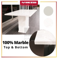 LZD  Modern Marble Dining Table Set | Meja Makan Marble Set Murah | Dining Set 1+6seater| 大理石餐桌|[Free Shipping]