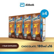 [Bundle of 4] GROW Growing Up Milk – RTD Chocolate (1 years onwards)(Exp: 1 Jul 2026)