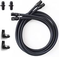 6AN Transmission Cooling Line Hose Compatible with 4L60 700R4 TH350 TH400 Transmissions 7 Ft Long Ho