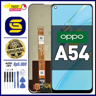 LCD OPPO A54 Original Full set Touchscreen ORI Asli Compatible For Glass Touch Screen Digitizer