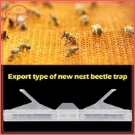 【PLUMHOME】 5/10Pcs Beetle Trap Clear Plastic Reusable Beetle Trap Bee Health Suitable For Frame Capt