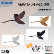 NSB FAN AERATRON AE3 + WIFI 43 / 50 / 60 Inches DC MOTOR REMOTE CONTROL CEILING FAN