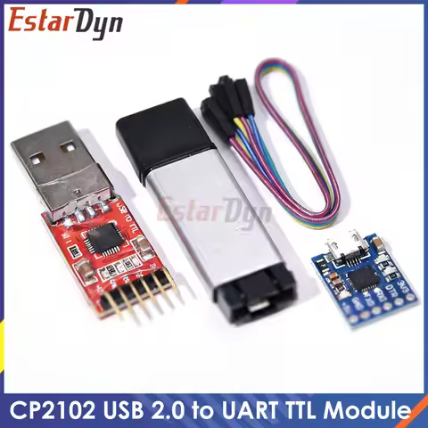 Original CP2102 USB to TTL 5V 3.3V 5PIN Adapter Module for STC Arduino ESP8266 ESP32 Serial Communic