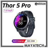 Zeblaze Thor 5 PRO Smart Watcc Ceramic Bezel 3GB+32GB Dual Camera 800mAh GPS 1.6 inch HD Bing Screen
