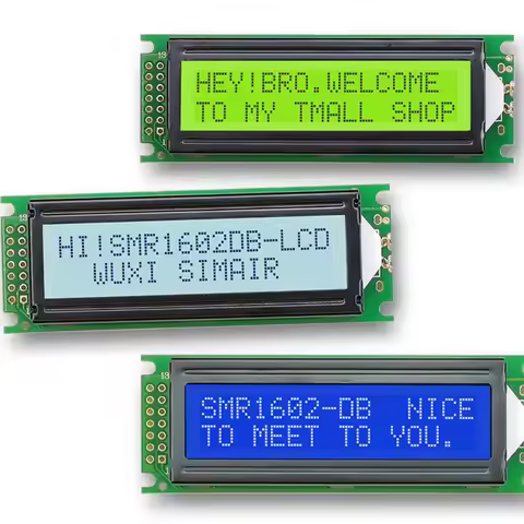 85X30mm Side 14PIN Parallel Port Display Screen 162 16X2 16*2 Character LCD Module 1602