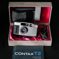 Contax T2 Titanium  Top Mint