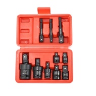 10 Biji Shaft Dan Socket Adaptor Extention CR MO Heavy Duty Tools