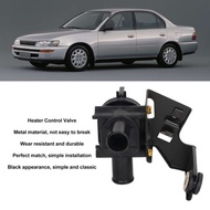 Heater Control Valve Easy Install Black Metal Car Heater Control Water Valve for Vehicle Part Mend
