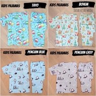 KATUN BLIORI Children's pajamas TARO PENGUIN BOHEM AMAZON cute cool cotton boys and girls pajamas