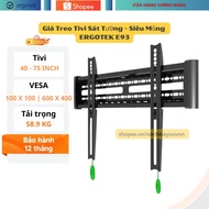 ErgoTek E92 / E93 / E95 / E97 wall-mounted TV mount - Ultra-thin 32 - 110 inch TV mount