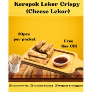 Keropok Lekor Terengganu Keropok Lekor Crispy Cheese Lekor (Free Sos) (Vacuum Packed)