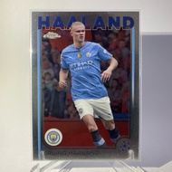 ERLING HAALAND MANCHESTER CITY TOPPS CHROME 2025 Football Card