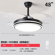 全城熱賣 - 智慧變頻風扇帶吊燈（ 兩邊黑+6檔變頻+遙控）